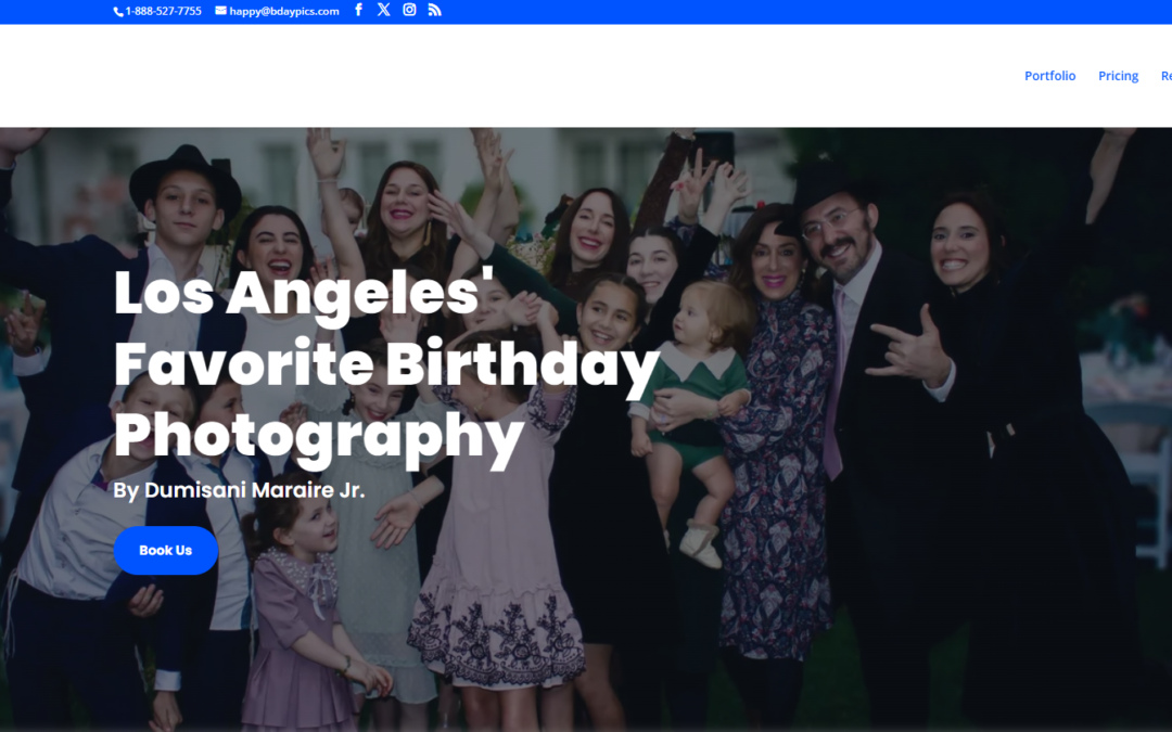 Building A Website for bdaypics.com