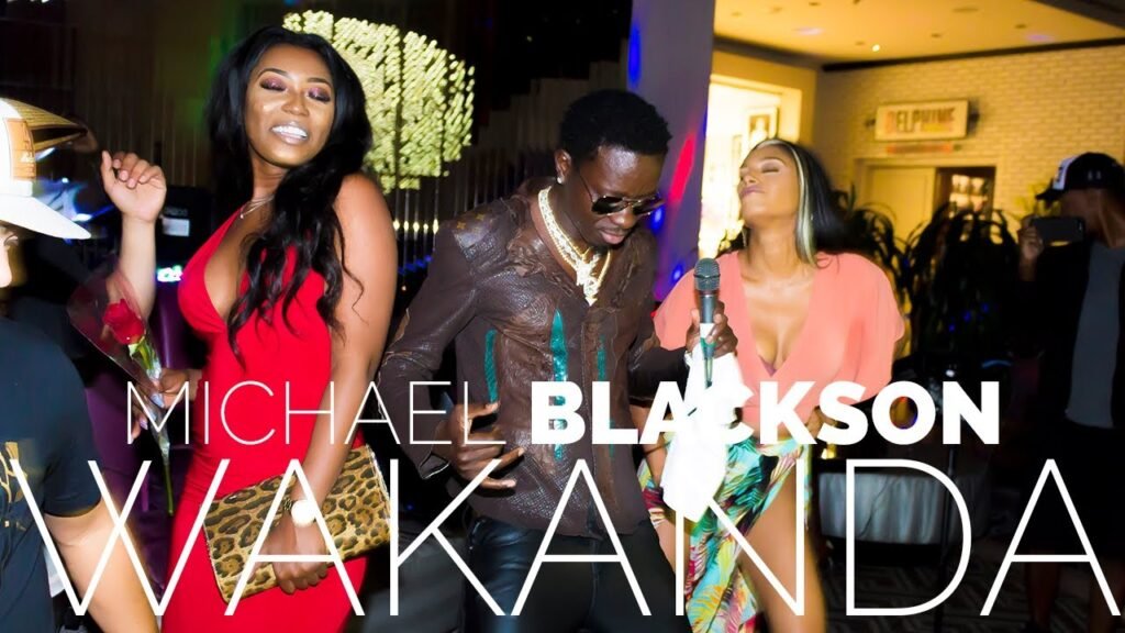 Michael Blackson Performs Wakanda