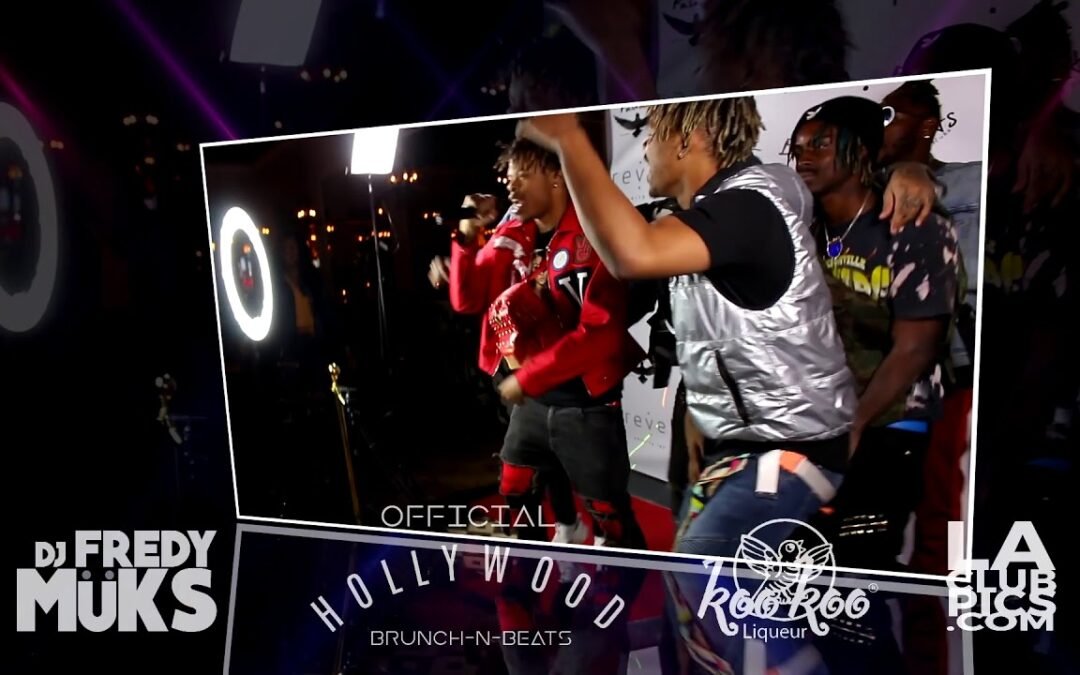 Hollywood Brunch N Beats   Wav3pop Performs '100 Bands' at Paloma Tequileria