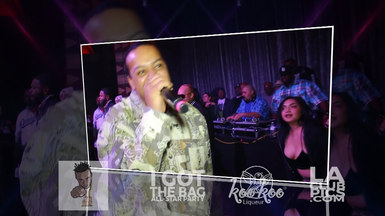 Suga Free Performs 'I'd Rather Give You My Bitch'  Live @ NBA All-Star Party 'I Got The Bag'