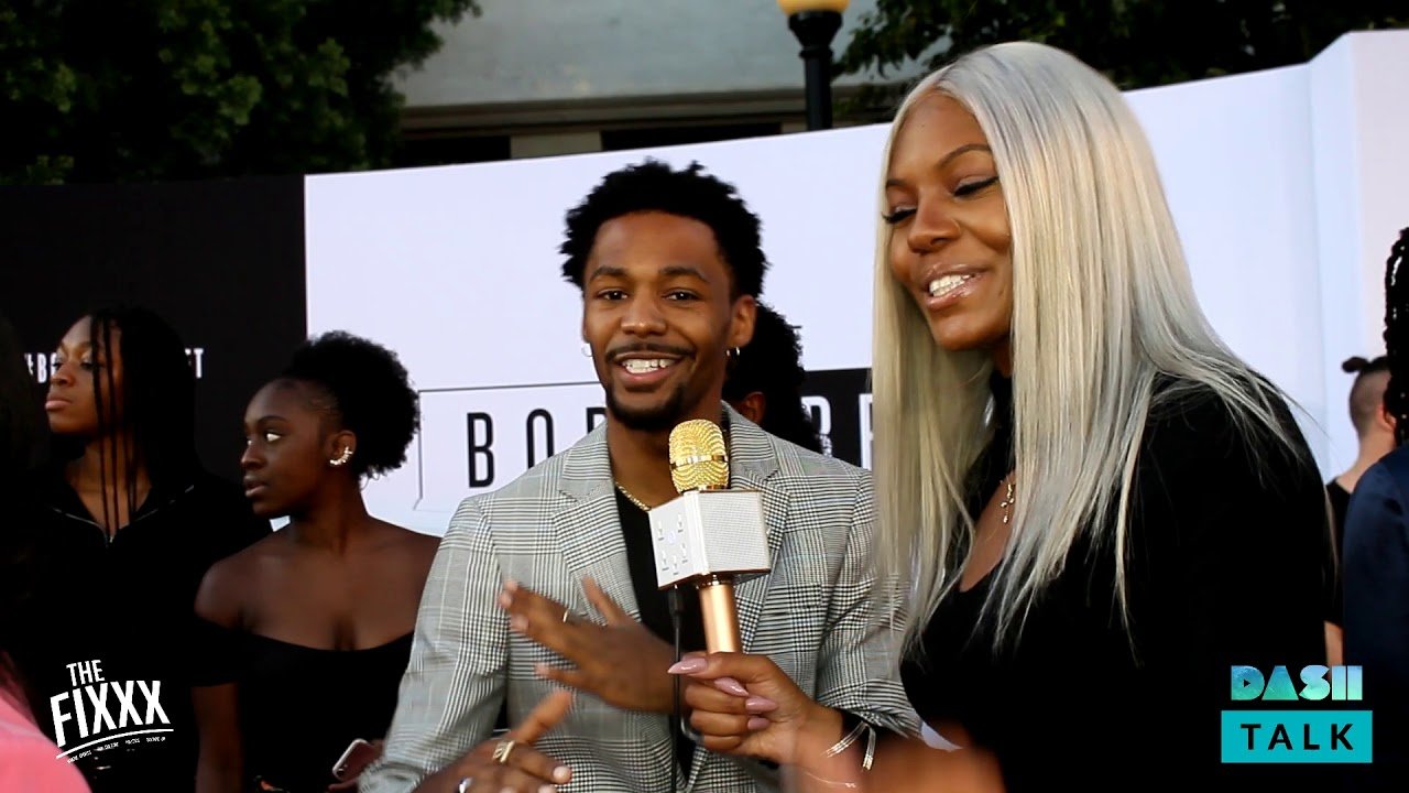 BET Premier of the Bobby Brown Story: Red Carpet interview w/ Vince Swann