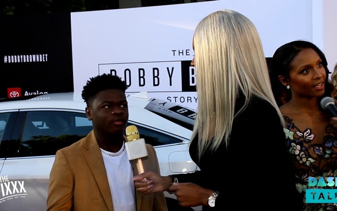 BET Premier of the Bobby Brown Story: Red Carpet interview w/ Kyle Sloan