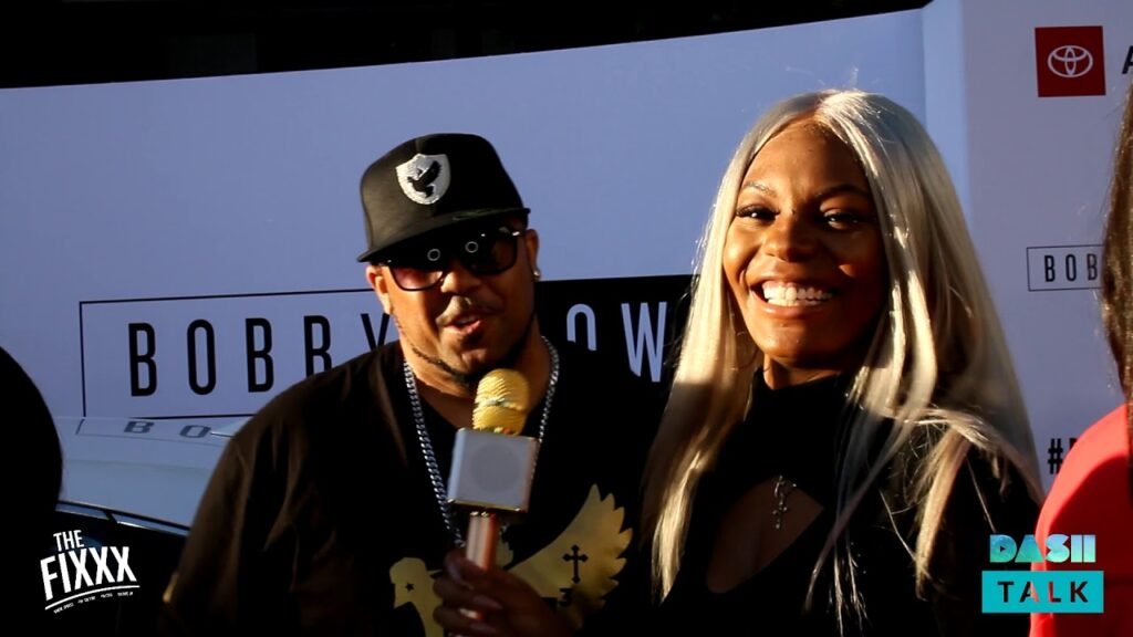 BET Premier of the Bobby Brown Story: Red Carpet interview w/ Emcee N I C E