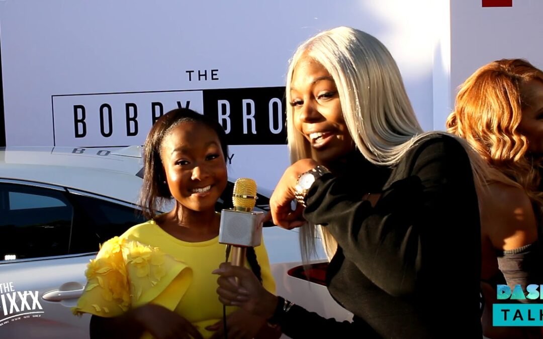 BET Premier of the Bobby Brown Story: Red Carpet interview w/ Donshea Hopkins