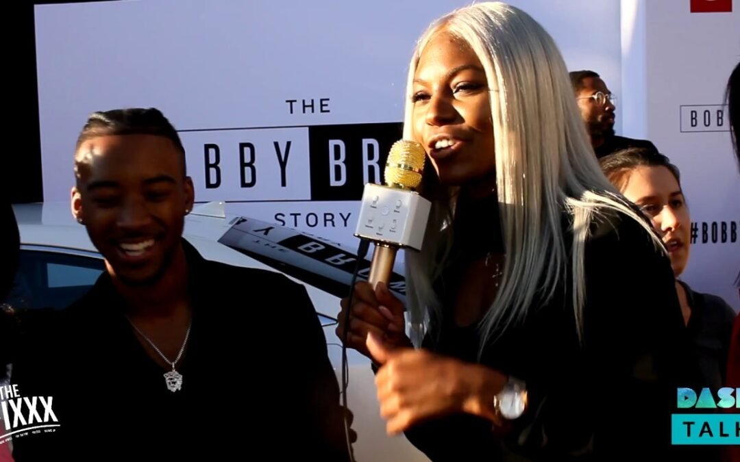 BET Premier of the Bobby Brown Story: Red Carpet interview w/ Algee Smith