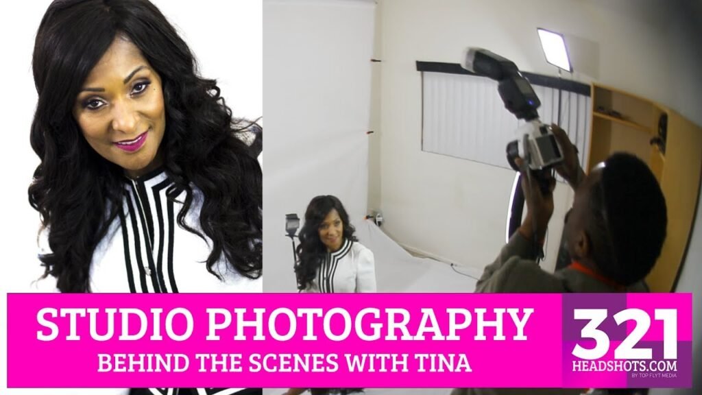 321headshots - Behind the scenes with Tina