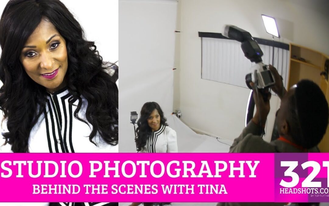 321headshots - Behind the scenes with Tina